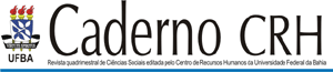 Logomarca do periódico: Caderno CRH