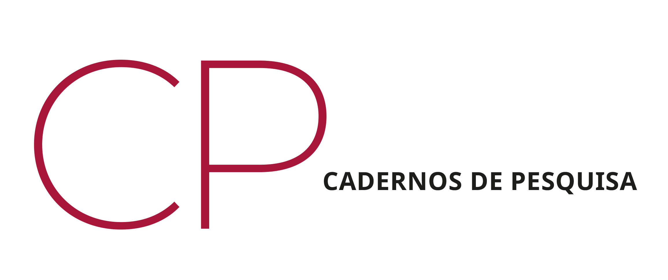 Logomarca do periódico: Cadernos de Pesquisa